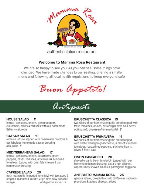 ristorante mamma rosa|mama rosa's pizzeria menu.